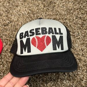 Brand New Baseball Mom Trucker Hat